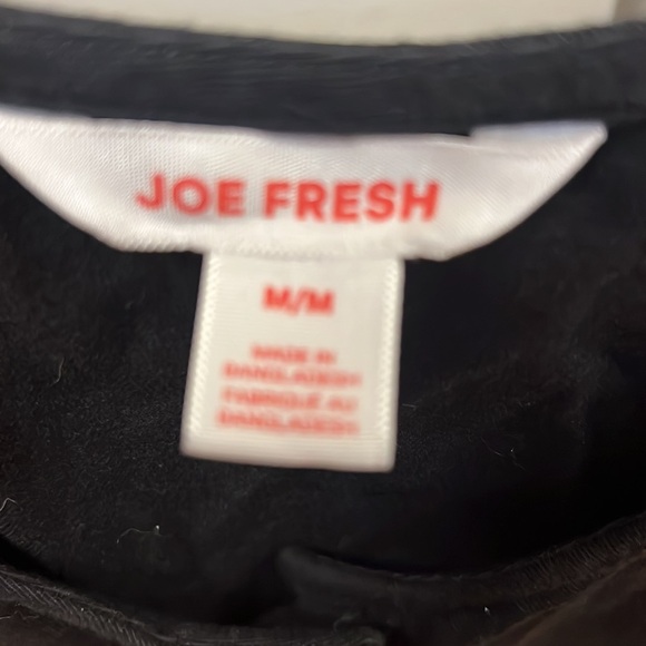 Joe Fresh Button Up Black tank - Picture 3 of 4